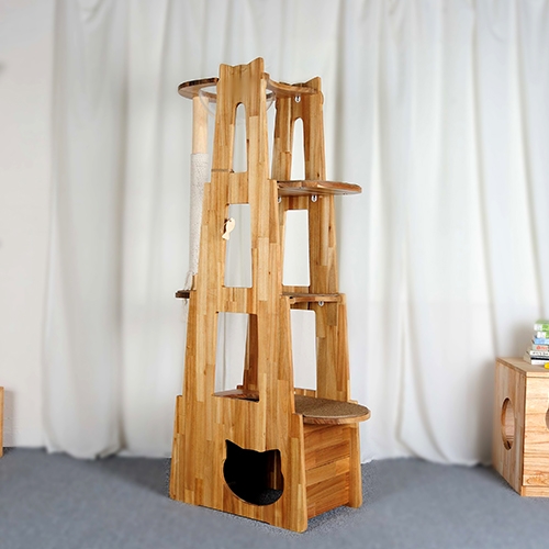 머든제작소]A형 하이브리드 캣타워